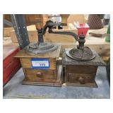2 coffee grinders