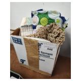 Box of linens