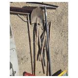 Shovels and other items