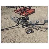 Yard hay rake