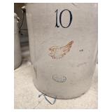 Red Wing No# 10 pot
