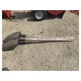 6 square nose shovels, long handles