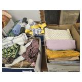 3 boxes of fabric