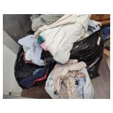 3 bags of clothes