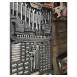 Power socket set and wrenches