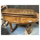 Dining Table & Leaves approx 54" Long