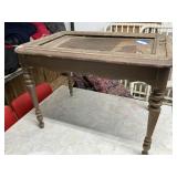 Tray Top Table -  Worn Finish
