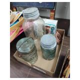 Jars and wax