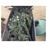 Christmas tree and stand
