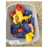 Wall climbing blocks