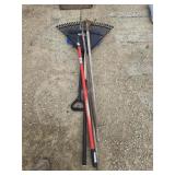 Rakes, Shovel and hoe