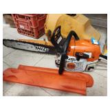 Stihl MS362C chainsaw turns over has compression