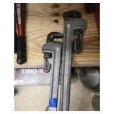 2 pipe wrenches
