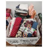 2 boxes fabric