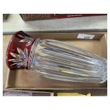 Heavy Glass Vase