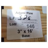 Adami pine base trim 3"x16