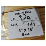 Adami pine base trim 3"x16