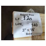 Adami pine base trim 3"x16