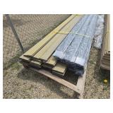 Assorted soffit and siding items