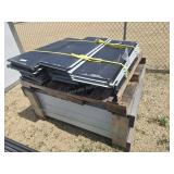 Siding/roofing metal panels