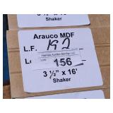 Arauco MDF shaker base 3-1/2"x16