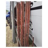 4 sets of racking with cross members
