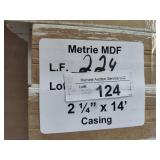 Metrie MDF casing 2-1/4x14