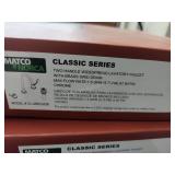 Matco Norca two handle lavatory faucet chrome