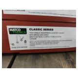 Matco Norca two handle lavatory faucet chrome