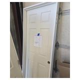 Interior, 30" 6 panel LH door