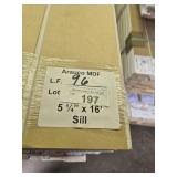 Arauco MDF Sill molding 5-1/4x16ft 96LF