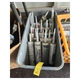 Assorted caulking