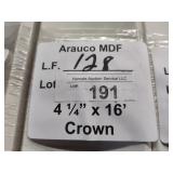 Arauco MDF crown molding 4-1/4x16ft 128LF