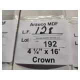 Arauco MDF crown molding 4-1/4x16ft 128LF
