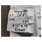 Arauco MDF crown molding 4-1/4x16ft 128LF