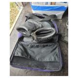Size 11 winter boots and bag