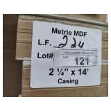 Metrie MDF casing 2-1/4x14