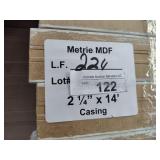 Metrie MDF casing 2-1/4x14