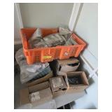 Assorted metal brackets