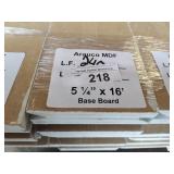Arauco MDF Base Board 5-1/4x16ft 240LF