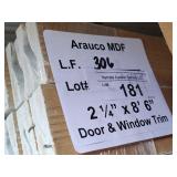 Arauco MDF door and window trim 2-1/4x8