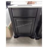 24" vanity Thurston Shadow with top