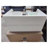 Fresca 30" wall mount 2 drawer cabinet