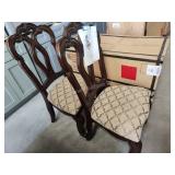 Set of 6 Samuel Lawrence San Marino side chairs