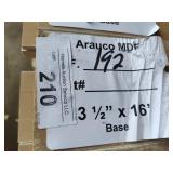 Arauco MDF Base 3-1/2x16ft 192LF