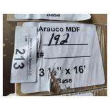 Arauco MDF Base 3-1/2x16ft 192LF