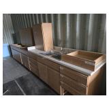 Set of used cabinets
