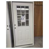 Exterior door, 36 in ,1/2 9 Light RH