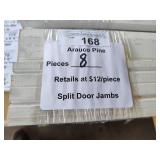 Arauco pine split door jambs 8 pcs