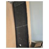2 boxes of shutters, 14 2/2 x 90 1/2"